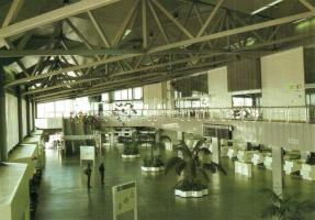 4 db MODERN képeslap a budapesti Ferihegyi repülőtérről, belső / 4 modern Hungarian postcard, Budapest Ferihegy Airport, interior