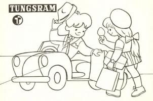 Tunsgram grafikai kifestős képeslapok 8 db / Modern Tunsgram coloring postcards, 8 cards