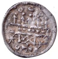 1172-1196. Denar Ag "III. Béla" (0,23g) T:2-,3 Hungary 1172-1196. Denar Ag "Bela III" (0,23g) C:VF,F Huszár: 69., Unger I.: 101.