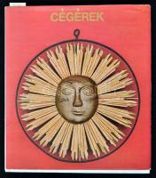 Csatkai Endre: Cégérek. Bp., 1971, Corvina. Kiadói egészvászon kötésben, papír védőborítóval.