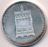Madarassy Walter (1909-1994) 1993. "SANCTVS STEPHANVS HVNGARIAE PROTOREX ET APOSTOLVS / István ...
