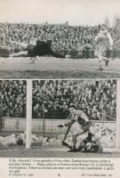 cca 1960-1970 6 db labdarúgással kapcsolatos MTI-fotó, feliratozva, különböző méretben