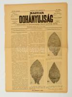 1910 A Magyar Dohányújság, a dohánytermelést és dohánykereskedést felkaroló gazdasági szaklap XXVII. évfolyamának 16. száma