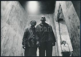 Stalter György (1956- ): Cím nélkül, hátulján pecséttel jelzett, 16,5×23,5 cm