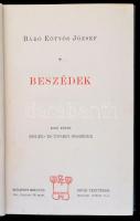 B. Eötvös József: Beszédek I. Emlék- és Ünnepi beszédek. B. Eötvös József Összes Munkái VIII. Bp, 19...