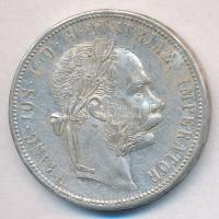 Ausztria 1880. 1Fl Ag "Ferenc József" T:2 
Austria 1880. 1 Florin Ag "Franz Joseph&q...