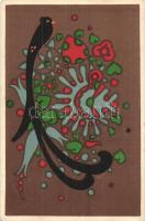 'Az Iparművészeti Iskola levelezőlapjai' Ungarische Werkstätte no. 2008. kiadja Rigler Rt. / Hungarian art postcard