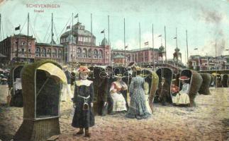 The Hague, Den Haag; Scheveningen, Strand  (EK)