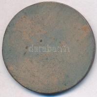 1935. "Bethlen Gábor Polgári Lövész Egyesület" fém plakett (41mm) T:2