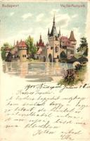 Budapest XIV. Városliget - 5 db régi képeslap egy lithoval / 5 old postcards with one litho