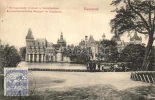 Budapest XIV. Városliget - 5 db régi képeslap egy lithoval / 5 old postcards with one litho