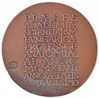 Csíkszentmihályi Róbert (1940-) 1982. "Johannes Szentágothai MCMLXXXII / Praeses Academiae Scie...