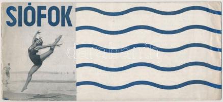 cca 1940 Siófok képes ismertető füzet a Balatoni nyaralásról  12p. 24x11 cm