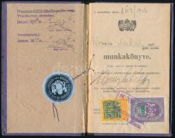 1926 Szerszám lakatos munkakönyve