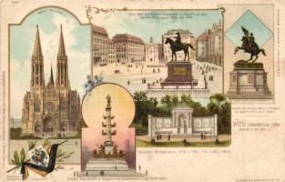 10 db RÉGI külföldi városképes lap, vegyes minőség / 10 pre-1945 European town-view postcards, mixed...