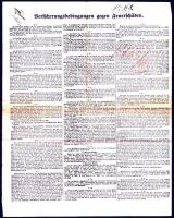 1871 A Pesti Általános Biztosító Társaság kötvénye / Insurance bond