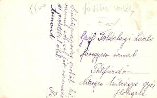 Szurduk, Surduc; Jósika kastély. Gróf Toldalagi László fővegyésznek címzett levél / castle, photo