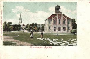 Gyula, Izraelita templim, zsinagóga, Dobay János kiadása (r)