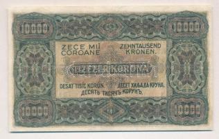 1923. 10.000K "80 FILLÉR - NYOLCVAN FILLÉR" felülbélyegzéssel, nyomdahely jelölés nélkül T...