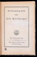 Insel Bücherei sorozat 5 kötete (Nr. 56., 95., 164., 559., 1027.): Ein kurzweilig lesen vom Till Ule...