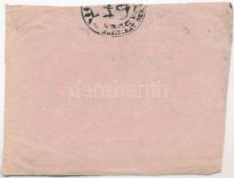 Miskolc 1860. 10 kr "Miskolcz városa pénztári utalványa" T:III,III- kis szakadás
Adamo MI...