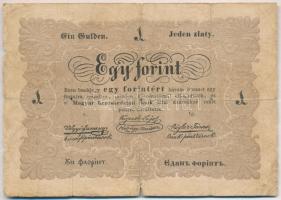 1848. 1Ft "Kossuth bankó" T:III-,IV