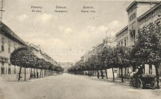 Zimony, Zemun, Semlin; Fő utca / main street