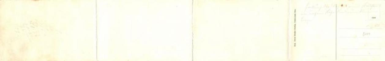 Ózd, Vas és acélgyár, négy részes panorámalap. Zsiros Sándor kiadása / 4-tiled panoramacard