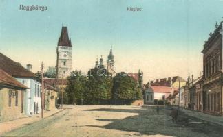 Nagybánya, Baia Mare; Kispiac. Kovács Gyula kiadása / market square