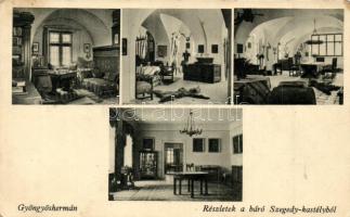 Gyöngyöshermán (Szombathely), Szegedy kastély, belső (fl)