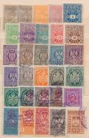 60 db régi szerb bélyeg