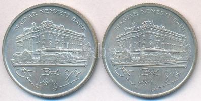 1993. 200Ft Ag "MNB" (2x) T:2