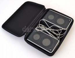 Logitech 2.0 laptop hangszóró szett, hordtáskával, újszerű állapotban