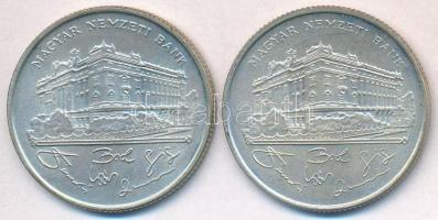 1993. 200Ft Ag "MNB" (2x) T:2