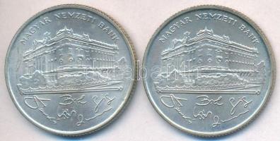 1993. 200Ft Ag "MNB" (2x) T:2