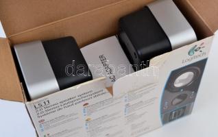 Logitech LS11 2.0 hangszóró szett, eredeti dobozában, újszerű állapotban