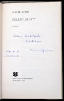 [Bögözi] Kádár János: Felleg alatt. Versek. Bukarest, 1977, Kriterion. A szerző által dedikált példá...