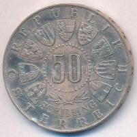 Ausztria 1963. 50Sch Ag "Tirol 600 éve egyesült Ausztriával" T:2 ph.
Austria 1963. 50 Sch...