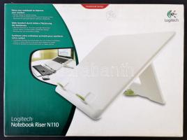 Logitech Notebook Riser N110 laptop állvány, újszerű állapotban, saját dobozában.