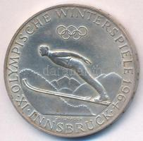 Ausztria 1964. 50Sch Ag "IX. Téli Olimpia Innsbruck" T:2 Austria 1964. 50 Schilling Ag "Winter Olympics Insbruck" C:XF