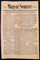 1956 A Magyar Nemzet XIX. évfolyamának 257. száma, benne a forradalom híreivel