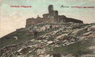 Világos, Siria; várromok, Spiroch Lajos felvétele / castle ruins