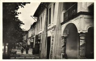 Rozsnyó, Roznava; L. Puskás lakatos üzlete, Express Auto garázs, kerékpár, Sajó-Vidék kiadása / locksmith, shops, automobile garage, bicycle (EK)