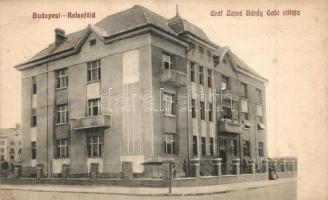 Budapest XI. Kelenföld, Gróf Zajné Bárdy Gabi villája