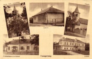 Ivánegerszeg (Vasegerszeg), iskolák, földmívesszövetkezet (EK)