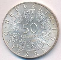 Ausztria 1971. 50Sch Ag "Julius Raab" T:2 
Austria 1971. 50 Schilling Ag "Julius Raa...
