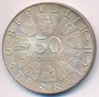 Ausztria 1970. 50Sch Ag "300 éves az Innsbrucki Egyetem" T:1- patina
Austria 1970. 50 Sch...