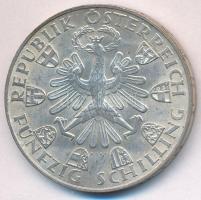 Ausztria 1959. 50Sch Ag "Tirol felszabadulásának 150. évfordulója" T:1-
Austria 1959. 50 ...