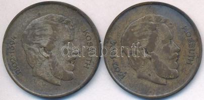 1947. 5Ft Ag "Kossuth" (2x) T:2-,3 patina