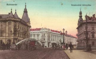 Kolozsvár, Cluj; Szamos híd környéke / bridge